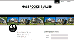 Desktop Screenshot of halbrooksallen.com